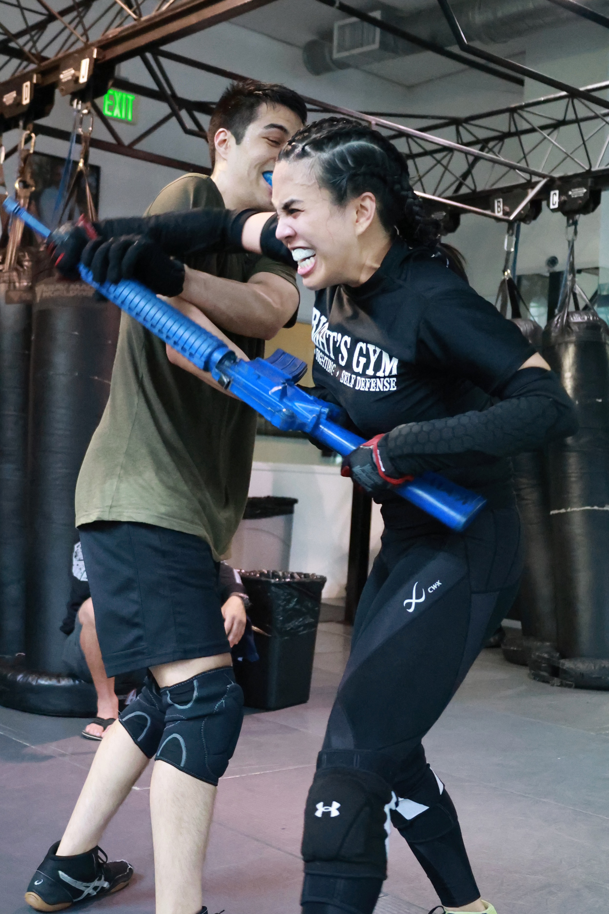 KLR Krav Maga training